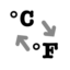 Celsius-Fahrenheit Converter Icon