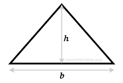 Triangle Area using Base and Height