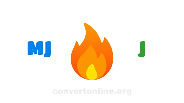 MJ to J | Megajoules to Joules Converter - ConvertOnline.org