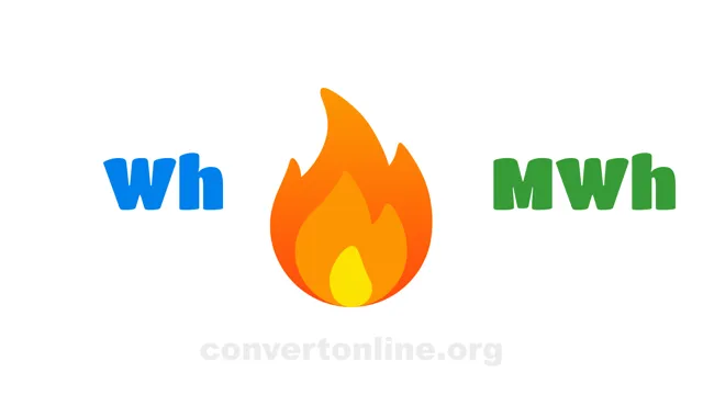 Watt-hour to Megawatt-hour Converter | Wh to MWh