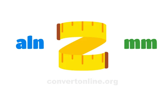 aln to Millimeters Converter | aln to mm