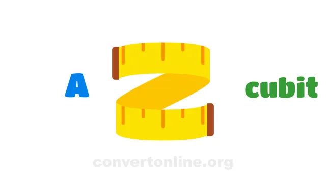 Angstroms to Cubits (UK) Converter | A to cubit