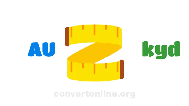 Astronomical Units to Kiloyards Converter | AU to kyd