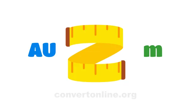 Astronomical Units to Meters Converter | AU to m