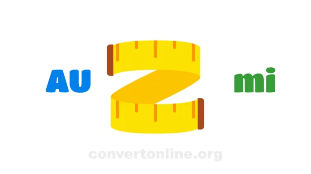 Astronomical Units to Miles Converter | AU to mi