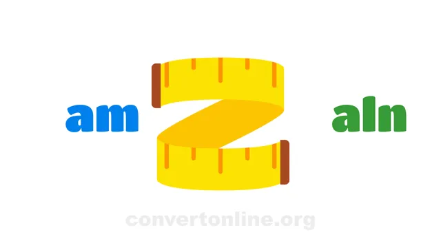 Attometers to aln Converter | am to aln