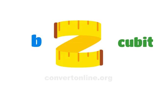 Bohr radius to Cubits (UK) Converter | b to cubit