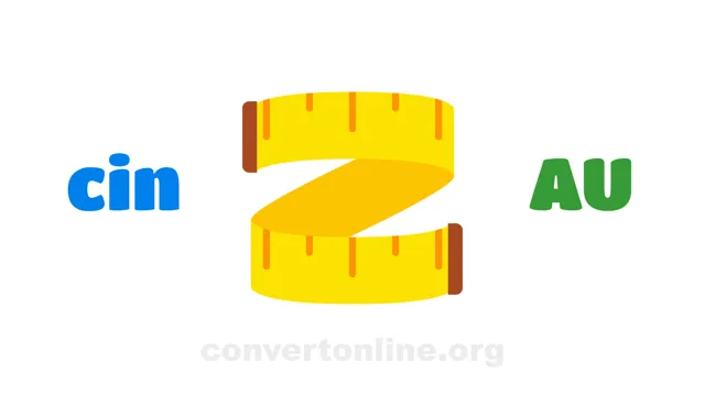 Centiinch to Astronomical Units Converter | cin to AU