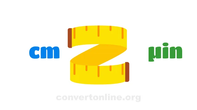 Centimeters to Microinches Converter | cm to µin