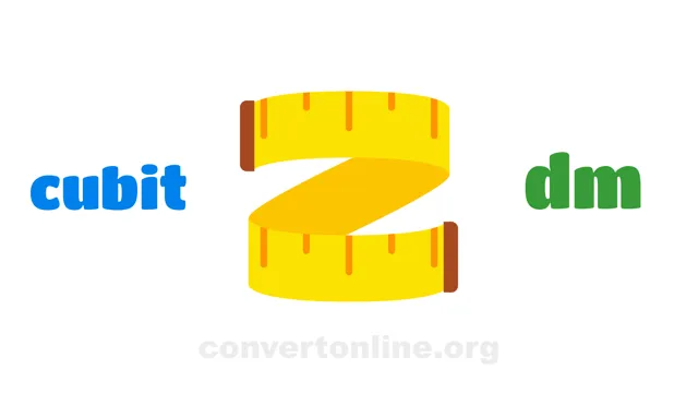 Cubits (UK) to Decimeters Converter | cubit to dm