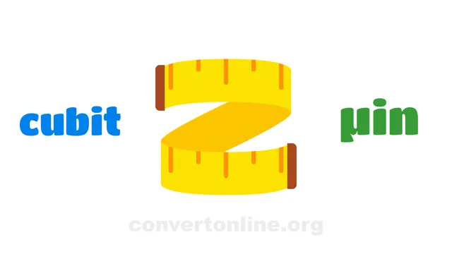 Cubits (UK) to Microinches Converter | cubit to µin