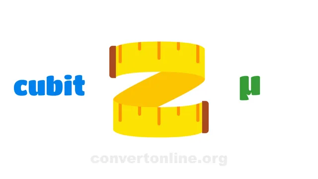 Cubits (UK) to Microns Converter | cubit to µ