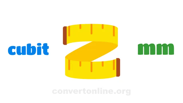 Cubits (UK) to Millimeters Converter | cubit to mm