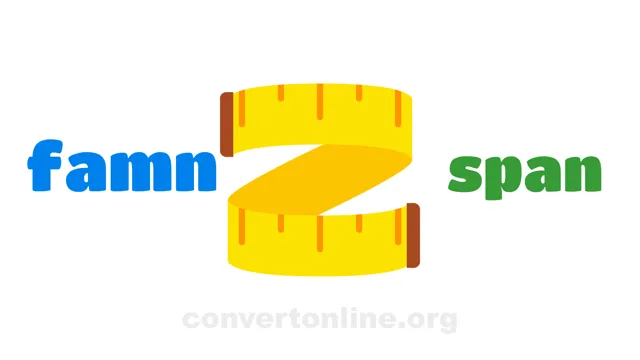 Famns to Span (cloth) Converter | famn to span