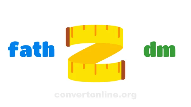 Fathoms (US survey) to Decimeters Converter | fath to dm