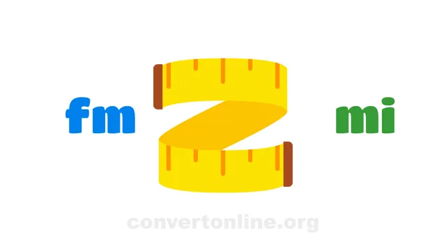 Femtometers to Miles Converter | fm to mi