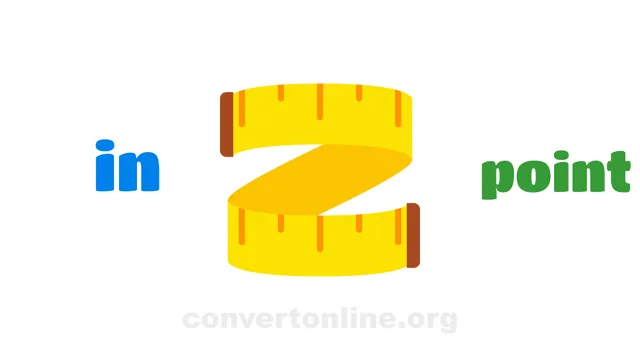 Inches (US survey) to Point Converter | in to point