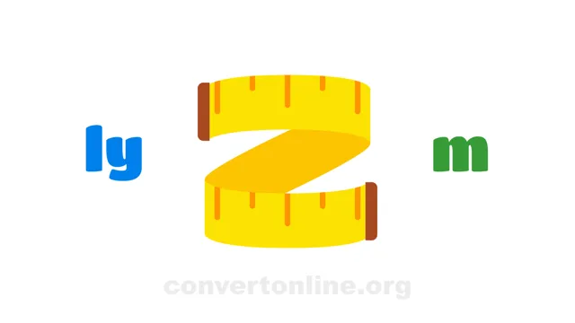 Lightyears to Meters Converter | ly to m
