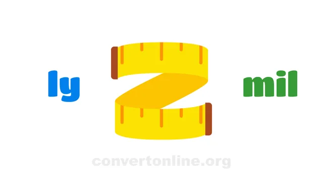 Lightyears to mil Converter | ly to mil