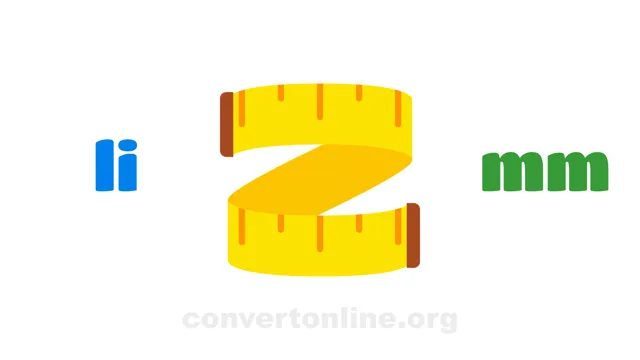 Links to Millimeters Converter | li to mm