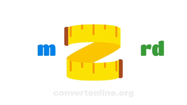 Meters to Rod Converter | m to rd