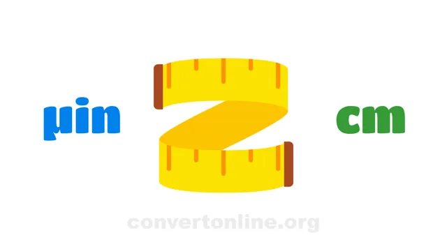 Microinches to Centimeters Converter | µin to cm