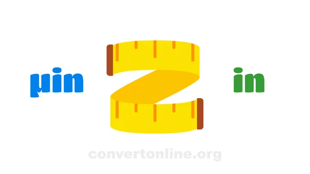 Microinches to Inches Converter | µin to in