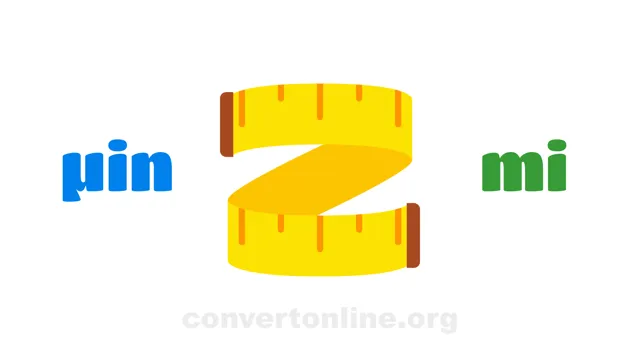 Microinches to Miles (US survey) Converter | µin to mi