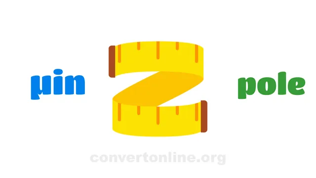 Microinches to Poles Converter | µin to pole