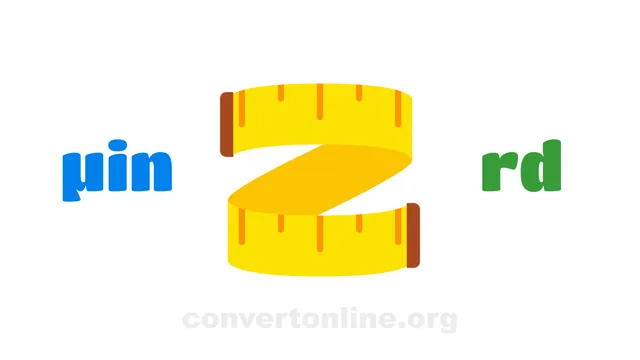 Microinches to Rod Converter | µin to rd