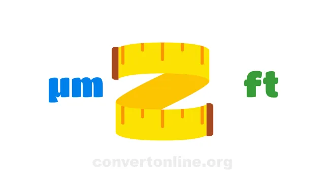 Micrometers to Feet Converter | µm to ft