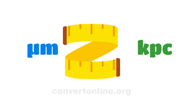 Micrometers to Kiloparsecs Converter | µm to kpc