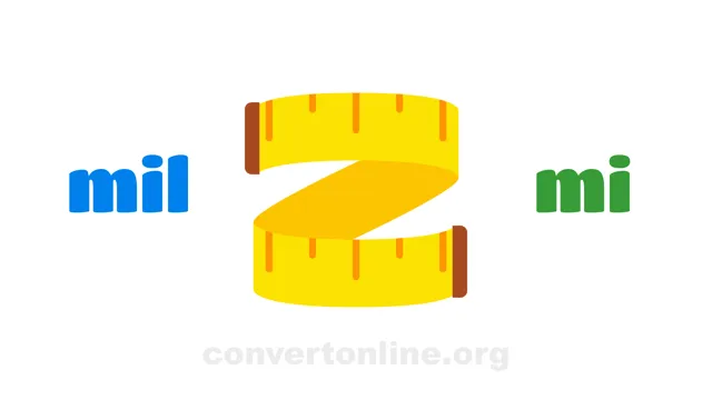 mil to Miles Converter | mil to mi