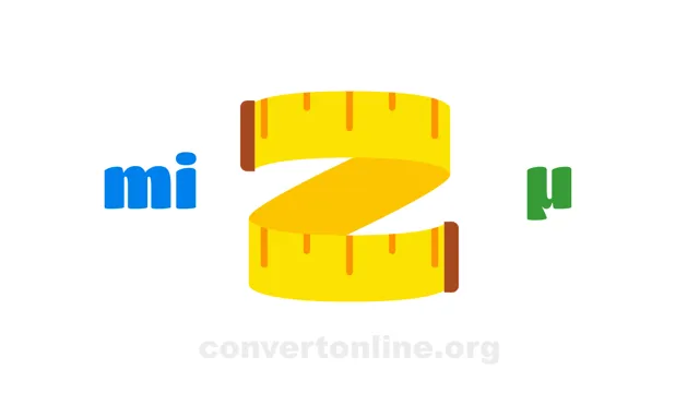 Miles (US survey) to Microns Converter | mi to µ