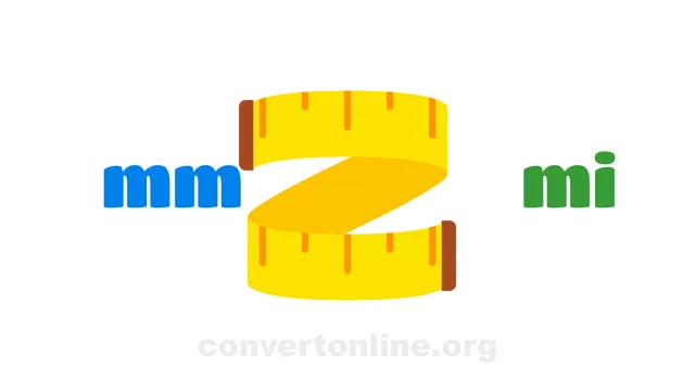 Millimeters to Miles Converter | mm to mi