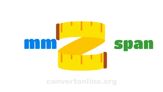 Millimeters to Span (cloth) Converter | mm to span