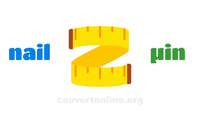 Nails (cloth) to Microinches Converter | nail to µin