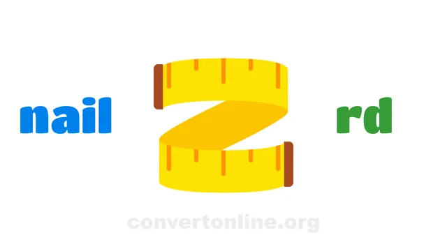 Nails (cloth) to Rods (US survey) Converter | nail to rd