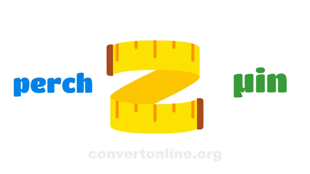 Perch to Microinches Converter | perch to µin