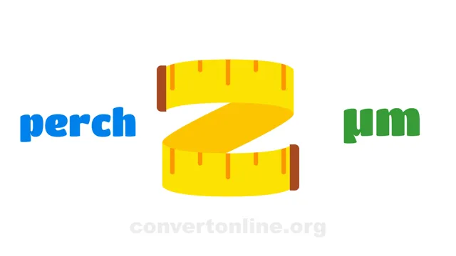 Perch to Micrometers Converter | perch to µm