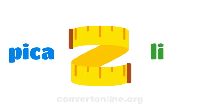 Pica to Links Converter | pica to li