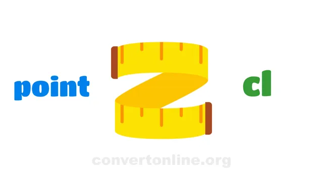 Point to Caliber Converter | point to cl