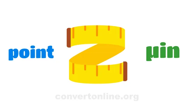 Point to Microinches Converter | point to µin