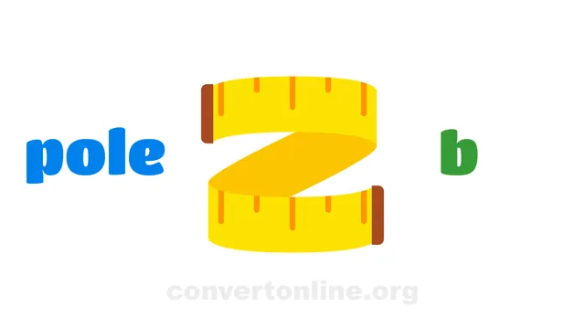 Poles to Bohr radius Converter | pole to b