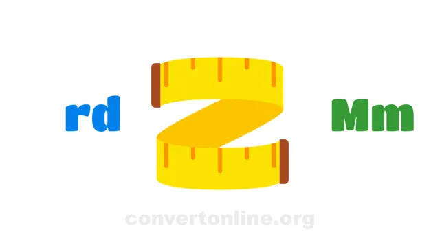 Rod to Megameters Converter | rd to Mm