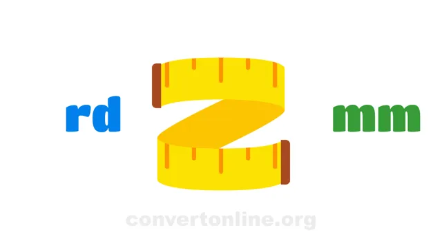 Rod to Millimeters Converter | rd to mm