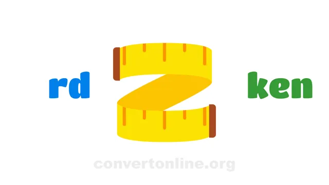 Rods (US survey) to Kens Converter | rd to ken