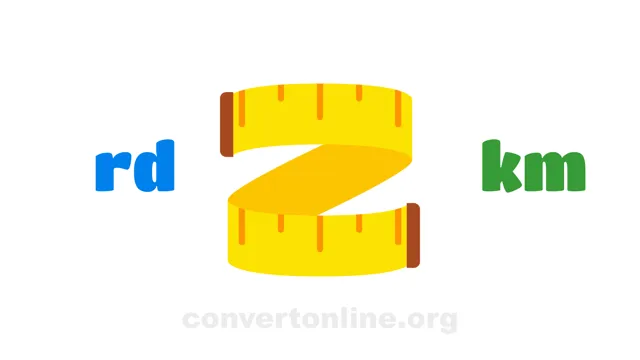 Rods (US survey) to Kilometers Converter | rd to km