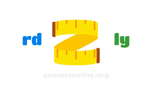 Rods (US survey) to Lightyears Converter | rd to ly