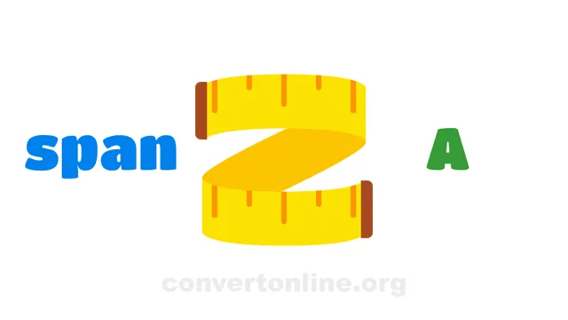 Span (cloth) to Angstroms Converter | span to A